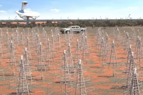 SKA radio telescopes site