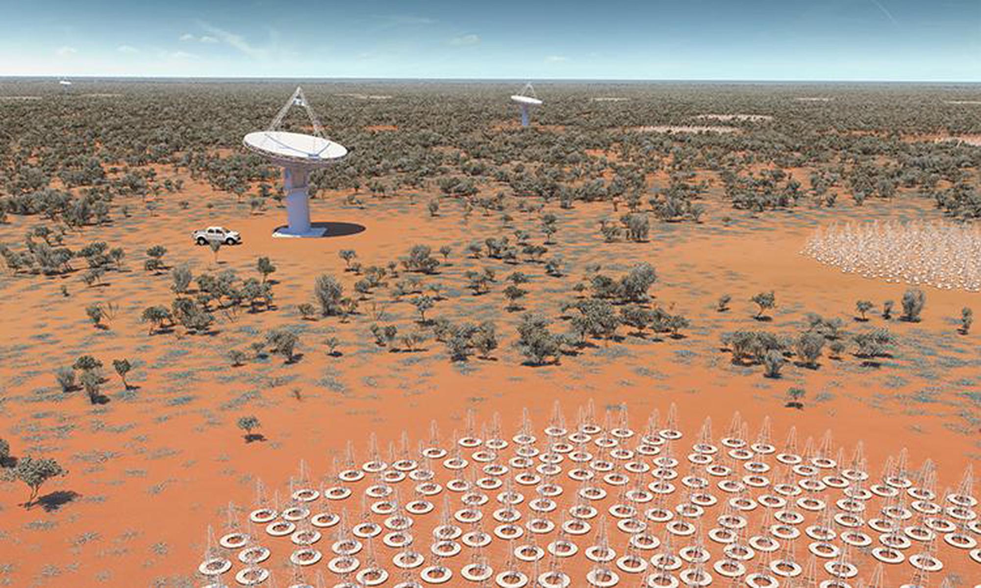 SKA telescope arrays