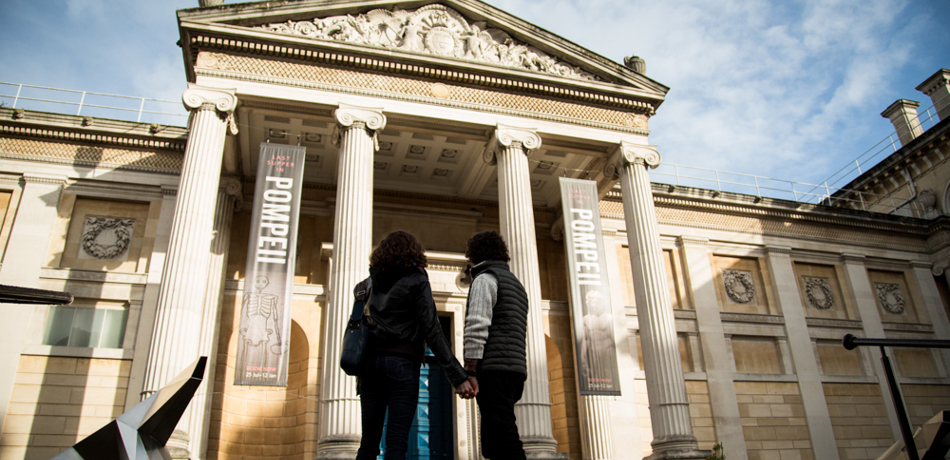 Ashmolean Museum building copyright Ashmolean Museum, by Emily Jarrett