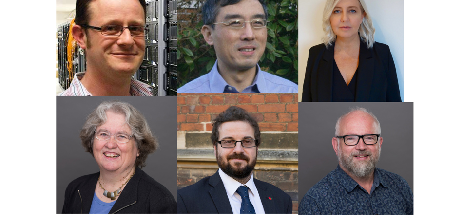 Meet the team graphic showing our faculty academics