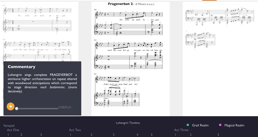 Unlocking Musicology Wagner Digital Companion Screenshot