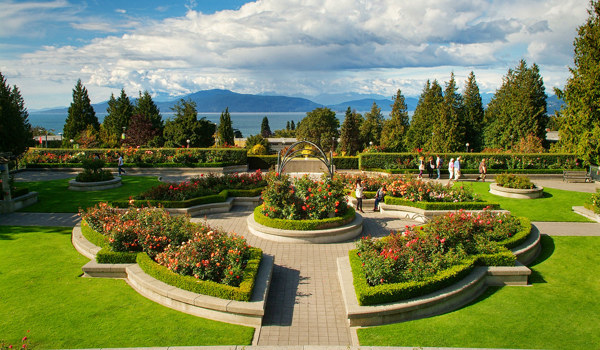 UBC Rose Garden. Photo By Martin Dee