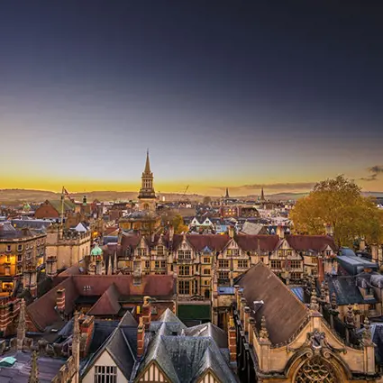Oxford City skyline. Image by Shutterstock