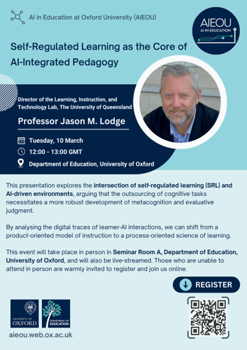 Promotional poster - text is as above on the webpage