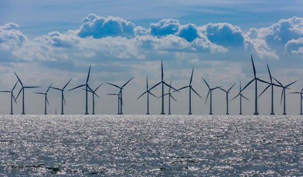 Dogger bank the world’s largest offshore wind farm. Masha Basova. Shutterstock