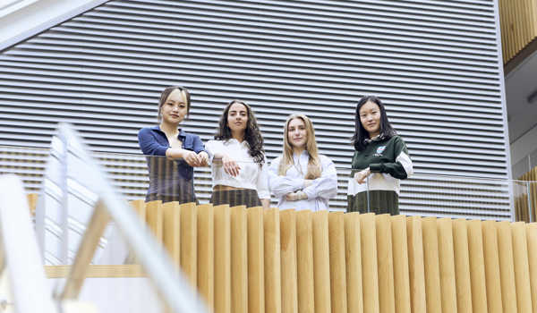 Third cohort of Optiver Foundation Scholars