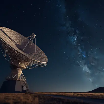 Stock photo, telescope