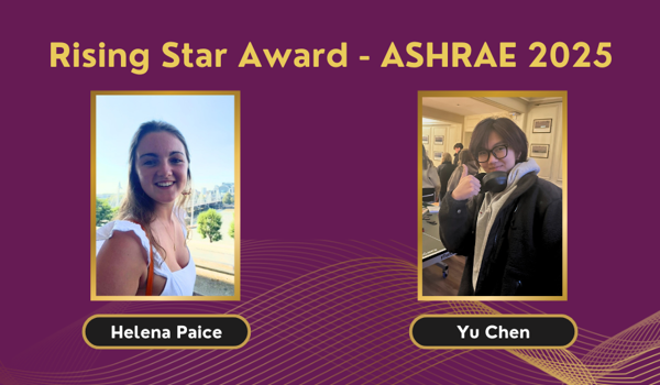 Rising Star Awardees ASHRAE 2025